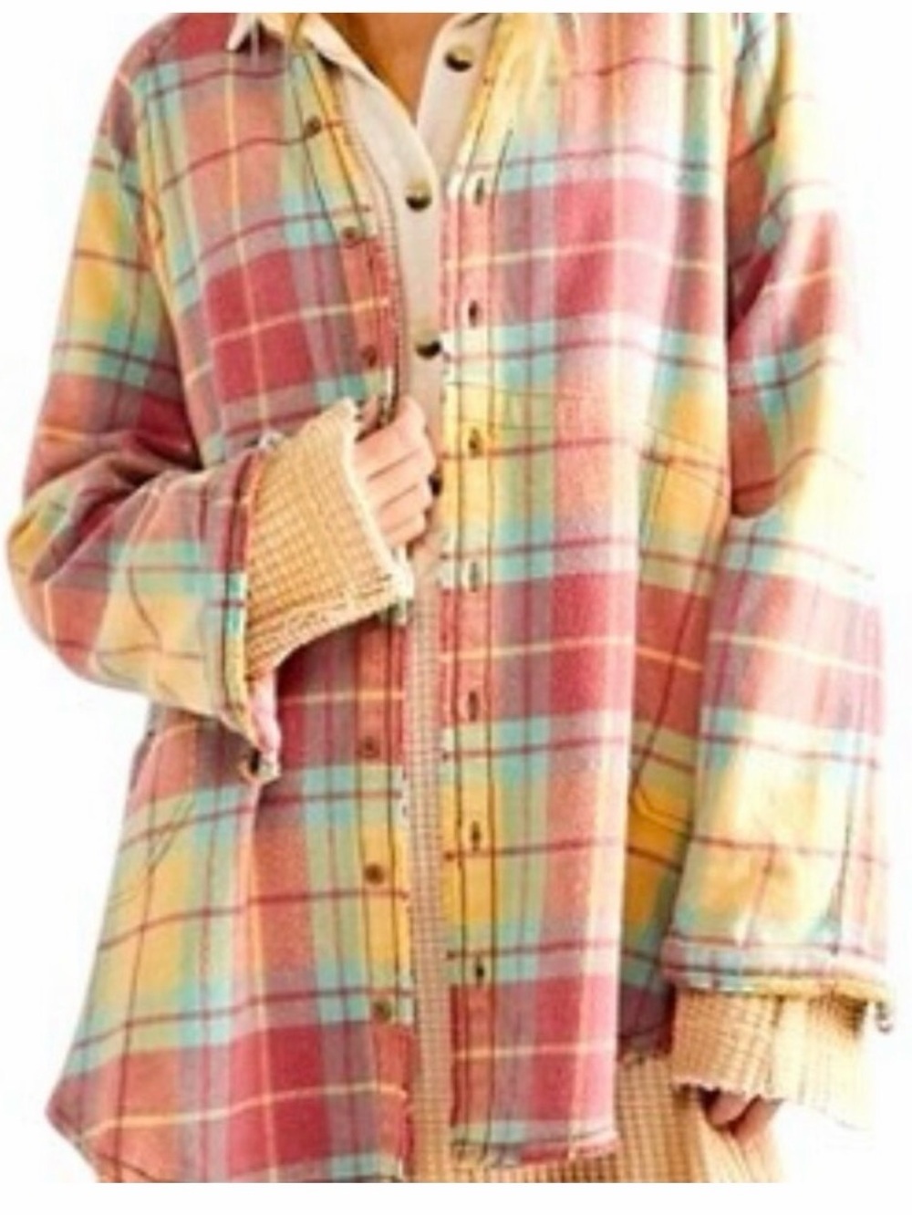 Free People We The Free Summer Daydream Flannel